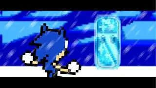 Classic Sonic VS Frozen Sandbag