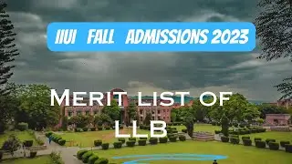 Merit List of LLB Admissions uploaded | Chances of Second Merit List