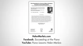 The Essentials for Success When Students Practice and are Motivated