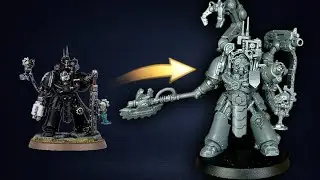 Building a Techmarine in Terminator Armour (Because Games Workshop won't...)