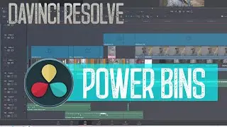 DAVINCI RESOLVE FÖR NYBÖRJARE: POWER BINS | TUTORIAL på SVENSKA