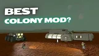 BEST COLONY MOD IN KERBAL SPACE PROGRAM? Pt. 2 - Planetary Base Systems - Kcalbeloh system: Noyreg