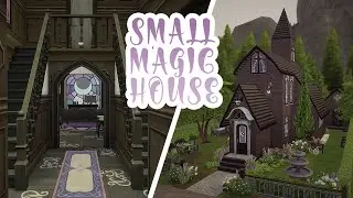 Small Magic House 🧙‍♀️ | Sims 4 Speedbuild