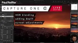 HDR Blending, Adding Depth, Sunset Edit, Tokyo Event - Capture One Live Editing : 17th February 2026
