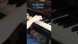🎹Need the exercise?▶️#50, 125 Exercises in passage-playing, Op.261 - C.Czerny #shorts#piano#etude