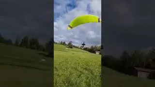 Fly@Bavaria Oldtimer Action 33 Years old glider #gleitschirm #paragliding #parapente #hikeandfly