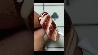 Easy Nail Art | Cute nails  #nailartdesigns #nails #youtubeshorts #naildesigns #nailicious #nailart