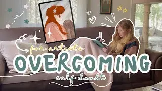 How I Overcome *Self-Doubt* As An Artist ✿ Cozy Procreate Artwork