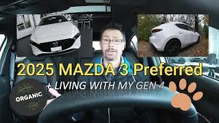 2025 Mazda 3 Hatch Preferred + Gen 4 What's it been like to live with? #automobile #cars #mazda3