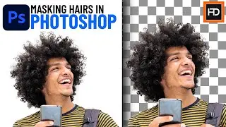 CUT OUT COMPLEX HAIRS IN JUST 3 MIN | HACK THE DESIGN