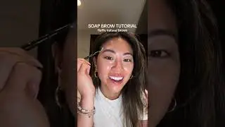 SOAP BROW TUTORIAL #shorts