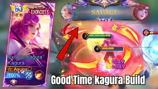I TRIED KAGURA GOOD TIME kagura. BUILD and GOT SAVAGE! (perfect build ?)