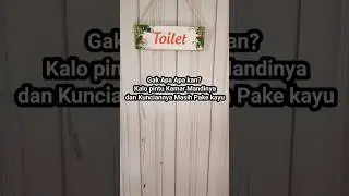 Toilet Rumah Kayu