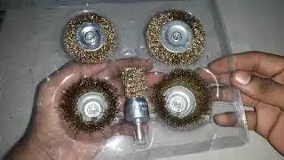 How to Remove Rust & paint From Drill Machine Wire Brush | Wheel Brush with Drill Machine | 2020