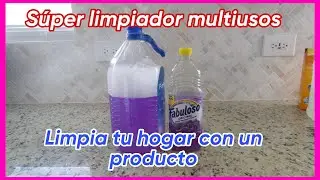 SUPER LIMPIADOR MULTIUSOS - limpia toda tu casa con un solo producto- MULTIPLICA TU FABULOSO