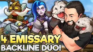 4 Emissary - Maybe This Anomaly is OP.. | TFT Into the Arcane | Teamfight Tactics
