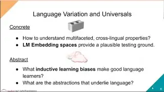 Isabel Papadimitriou: What Can We Learn about Language from Exploring Multilingual Language Models?