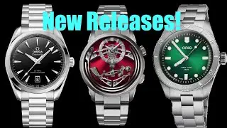 New Watches: Omega Aqua Terra, Oris Divers Sixty-Five, & Christopher Ward Bel Canto