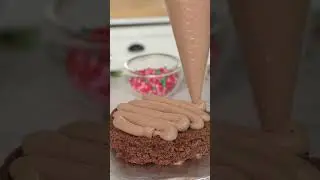 Мега шоколадный мини торт 🤩  #cake #shortsyoutube #minikitchen