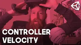 How to use Controller Velocity in Unity XR