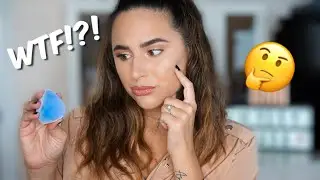 FURRY MAKEUP SPONGE!?! | JUNO SPONGE REVIEW
