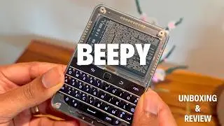 Unboxing SQFMI Beepy | Tiny Linux Blackberry Computer