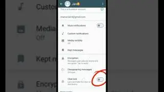 Whatsapp chat lock kaise kry#shorts #youtubeshorts