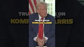 Donald Trump Calls Kamala Harris "Comrade"