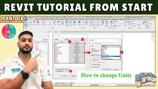 #08 Revit Tutorial: How to change Units in Revit (Imperial & Metric Template)