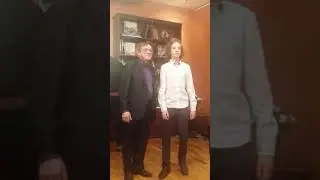 Вадик с дедушкой