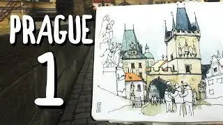 Urban Sketching // A Day in Prague