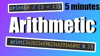 Arithmetic | 5 Minute Roblox Studio Scripting Tutorial Part 6
