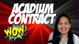CONTRACT signing - My Acadium Digital Journey 💻🥳🎉 - Apprenticeship Story Part 2