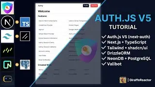Auth.js (Next Auth) V5 (2024) with Next.js, Tailwind, DrizzleORM, NeonDB | Full Tutorial