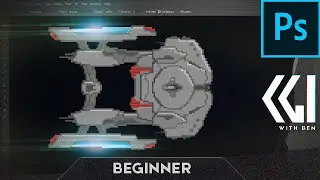 How to make pixel art in photoshop: setting up ALL the tools and workspace to work with pixels