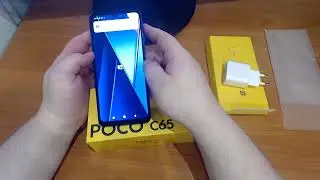 Смартфон POCO C65 8 256 Black  распаковка и обзор