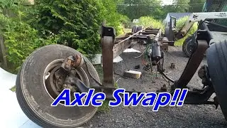 Front axle swap - Loadstar build Pt. 3