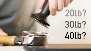 Espresso Tamping Pressure | Does it Matter??