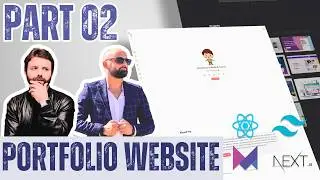 Build a Portfolio Website Using Next JS, Tailwind CSS & Framer Motion | Part 2