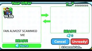 Pet Simulator X Friend almost scammed mee.