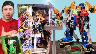 Beast Morphers Beast-X Ultrazord Unboxing, GameStop MMPR Box, RangerStop