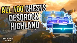 ALL Chest Locations In Desorock Highland | In Depth Follow-Along |【Wuthering Waves】
