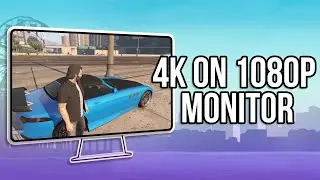 How to Play and Record GTA V 4k on a 1080p monitor (Nvidia and AMD)