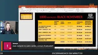 LIVE TIRA DÚVIDAS BLACK NOVEMBER/23