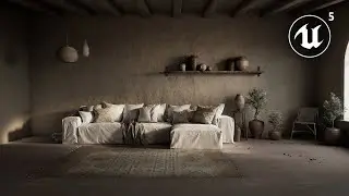 Wabu-Sabi Interior Animation | Unreal Engine 5