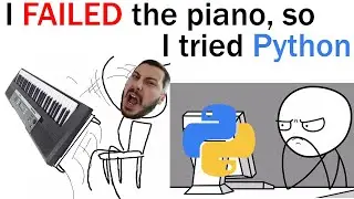 I FAILED at playing the piano so I wrote a NOOB PYTHON BOT  to play Piano Tiles game | PyAutoGUI
