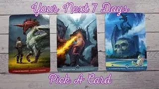 Your Next 7 Days | Pick A Card | Guidance From The Dragons #tarotreading