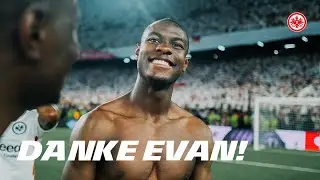 Europa-League-Sieger und Spaßvogel  I Merci, Evan Ndicka!