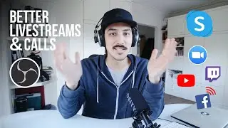 Easy Steps to Livestreaming - Tutorial for Beginners (OBS, Skype, Camlink, Atem Mini)