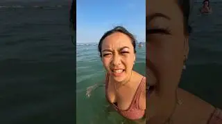 Never put your head in the water 😭
